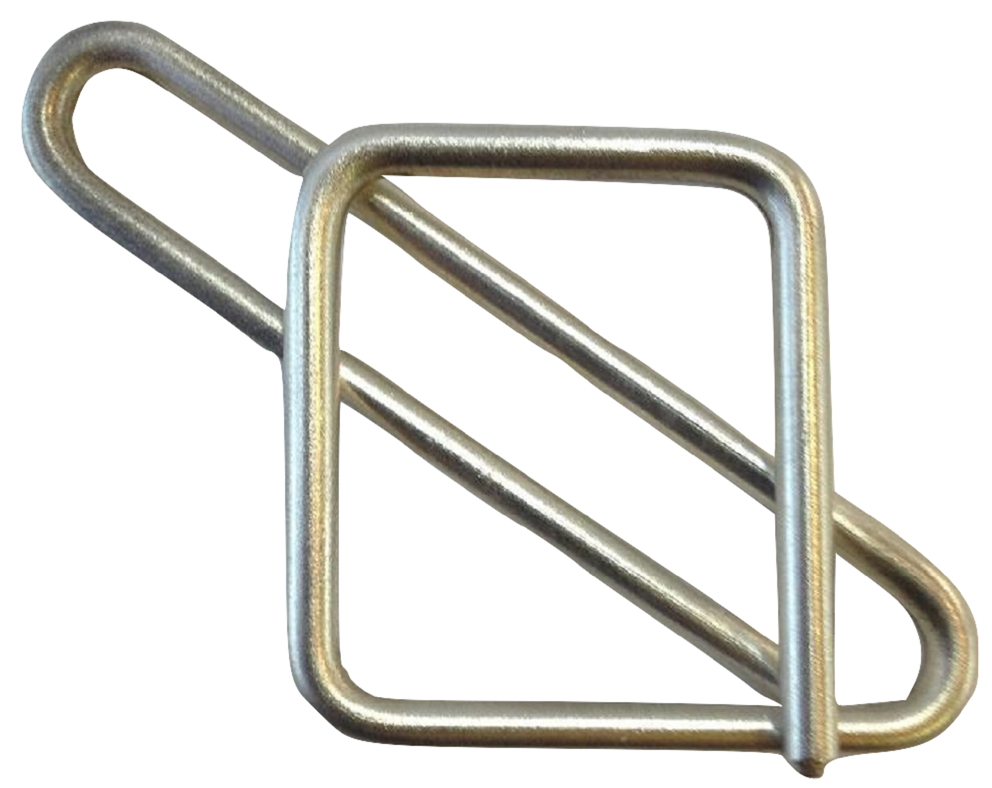 Thumbsquare Sterling Silver Money Clip - shown empty & packaged